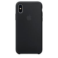 Чехол для iPhone Apple iPhone X Silicone Case Black